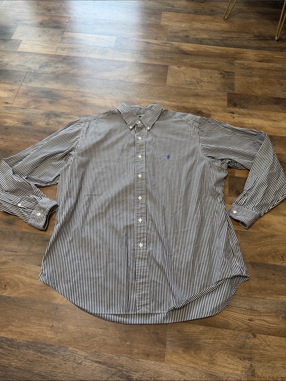 Ralph Lauren classic long sleeve button down shirt